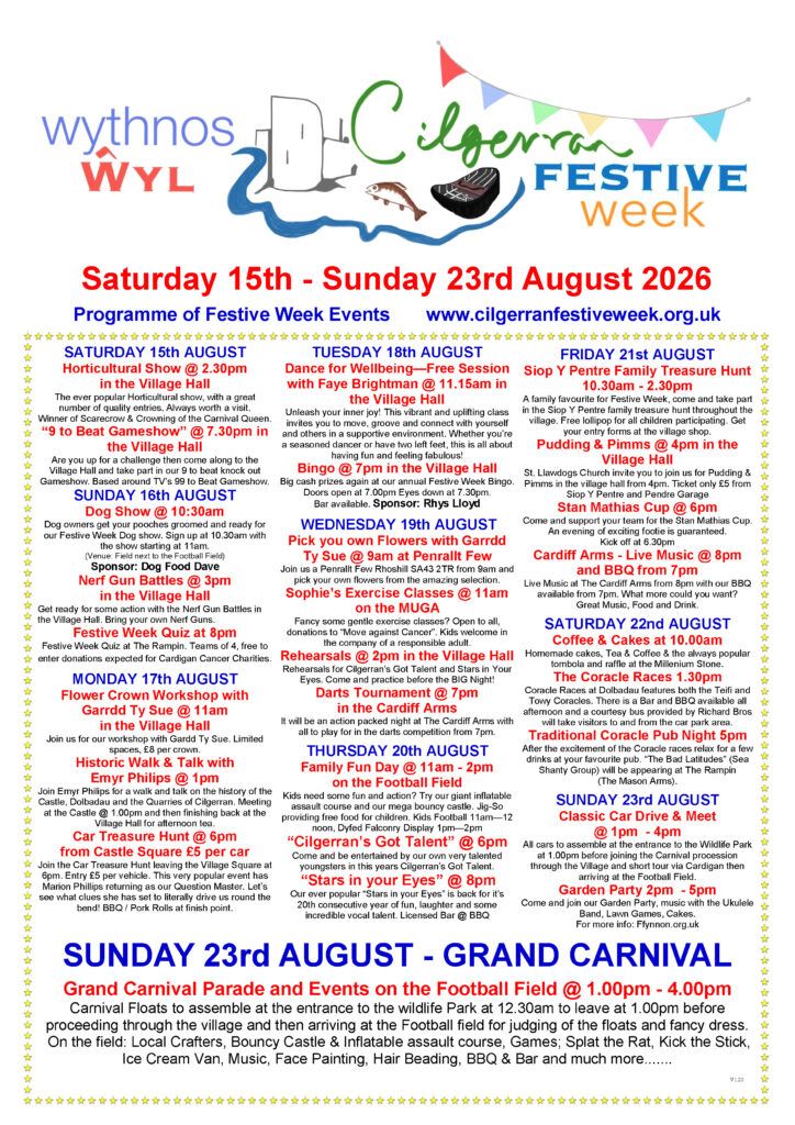 Festive Week 2026 Programme V1.20
